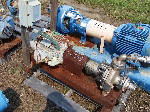 Used Durco Alloy centrifugal pump.  Size: 1.5 X 1 X 8