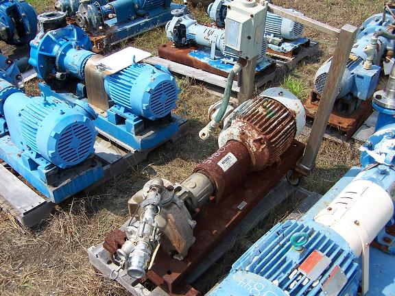 Used Durco Alloy centrifugal pump.  Size: 1.5 X 1 X 8