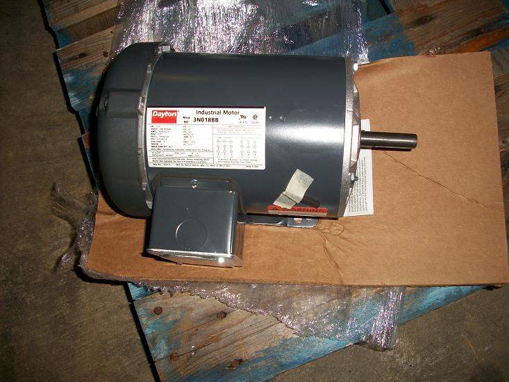 Unused Dayton Inverter Duty Motor 1 1/2HP