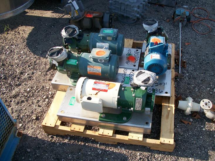 Used Ansimag Model KM1515AA Teflon lined Mag Drive centrifugal pump