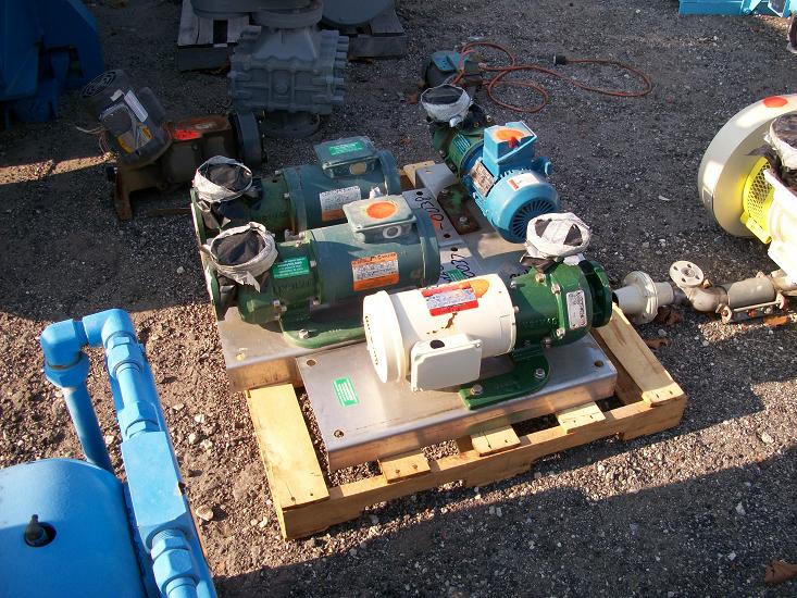 Used Ansimag Model KM1515AA Teflon lined Mag Drive centrifugal pump