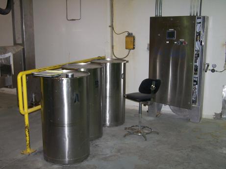 Used Meto Corp. Model ULS-03-DMB and Model CBS-1600 Bin Blending System