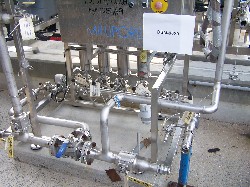 Used Millipore Corp. ultra filtration model PUF-400 XP process system
