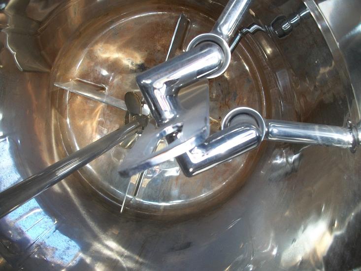 Used Precision Stainless Inc.  Approximately 50 gallon T-316L S/S Kettle