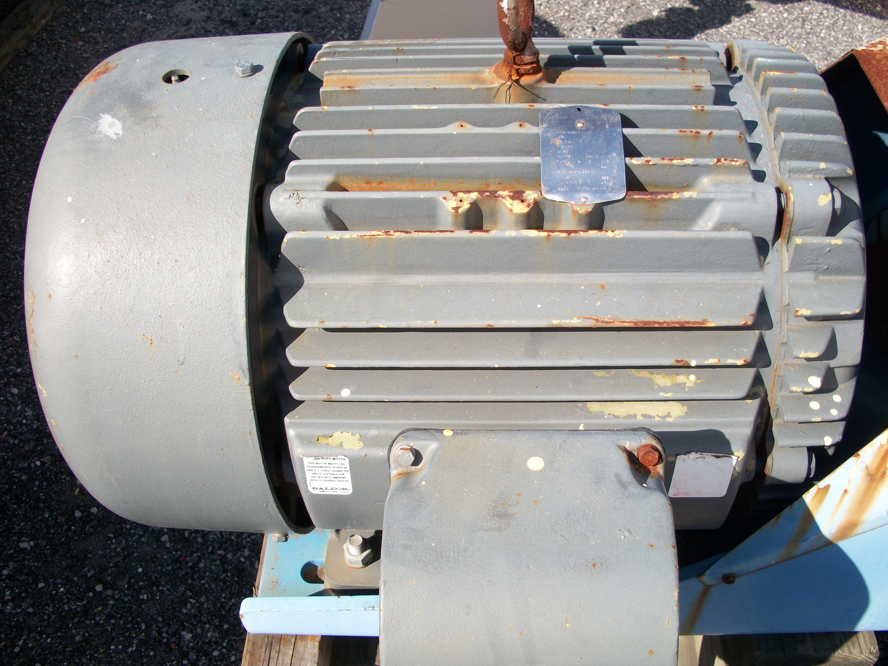 Used 75 HP TEFC AC Motor