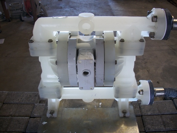 Used Wilden Model P200 1 Advanced Plastic Diaphragm Pump DHG Used 