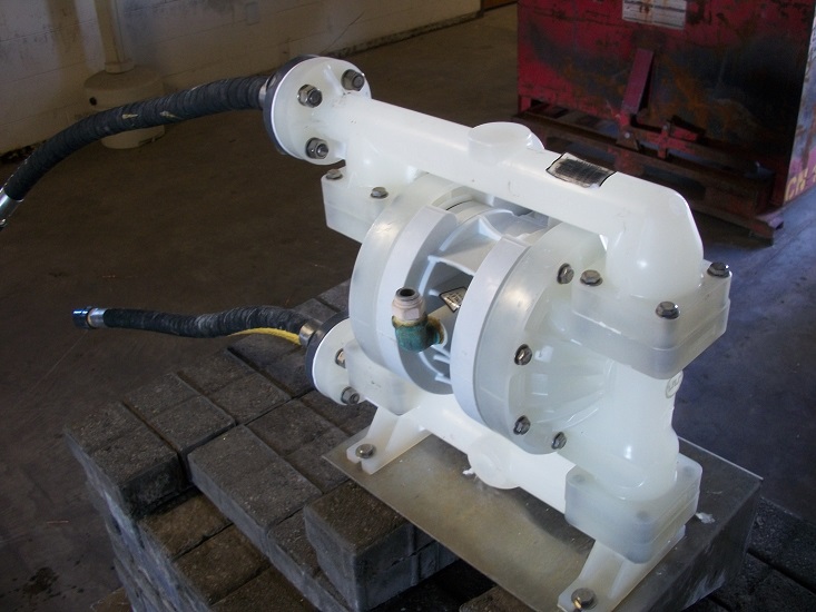 Used Wilden Model P200 1 Advanced Plastic Diaphragm Pump