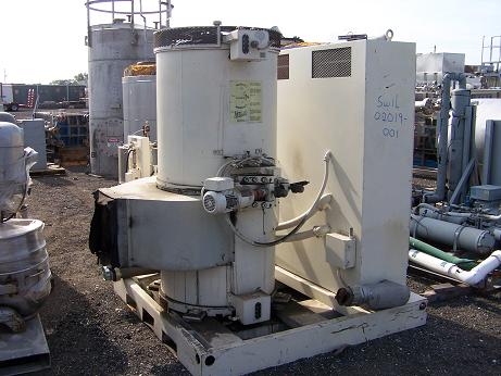 Used Hobart skidded 400HP vertical 60/400HZ frequency converter