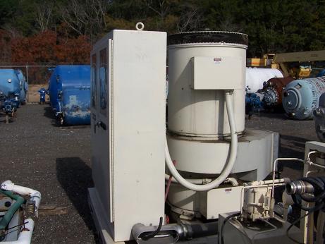 Used Hobart skidded 400HP vertical 60/400HZ frequency converter
