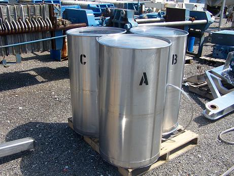 Used Metolift Model ULS-03-DMB stainless steel column blender