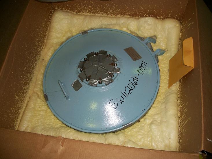 Unused Pfaudler glass lined manway cover