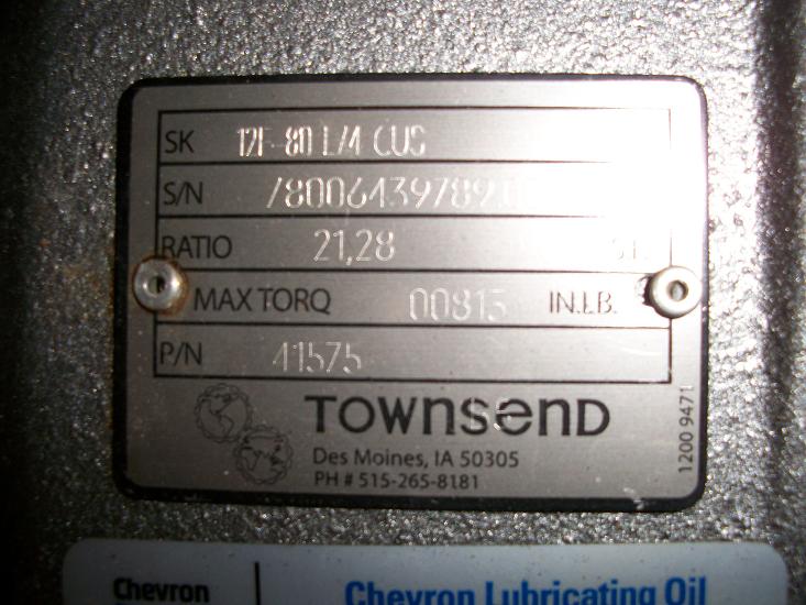 Unused Nord  Gear reducer.  Type: SK 12F-80L/4 CUS