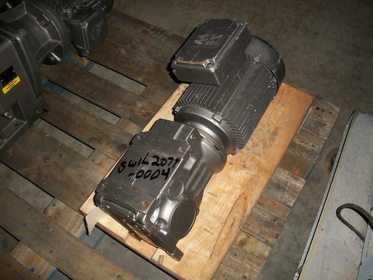 Unused SEW Euro-Drive Type K47DT100LS4-KS right angle gear reducer