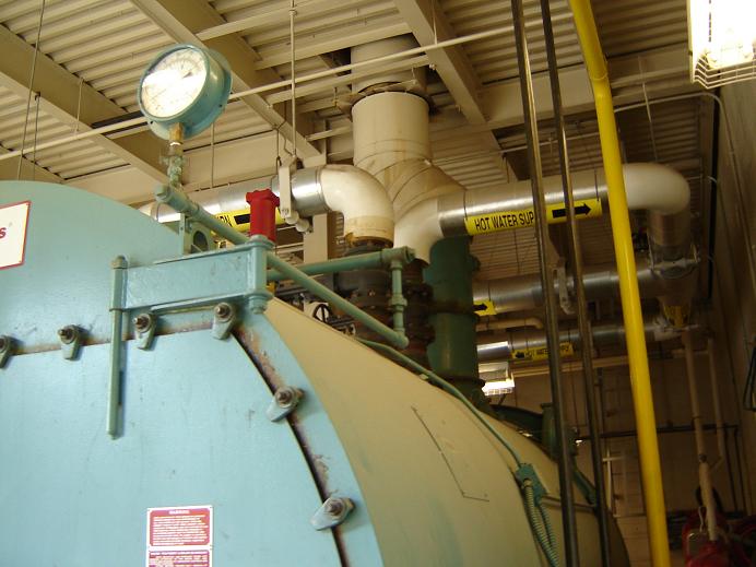 Used Cleaver Brooks CB Packaged firetube HW Boiler. Model CB/200250125