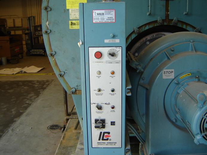 Used Cleaver Brooks CB Packaged firetube HW Boiler. Model CB/200250125