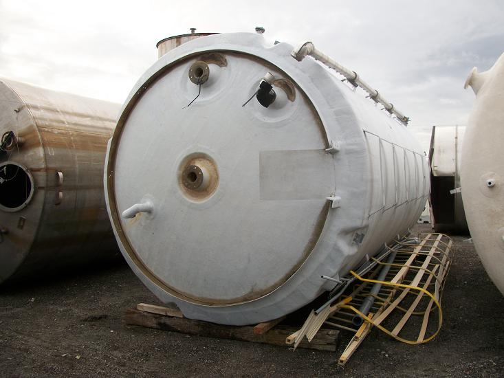 Used Justin Tanks 13,000 gallon vertical fiberglass storage tank(SOLD