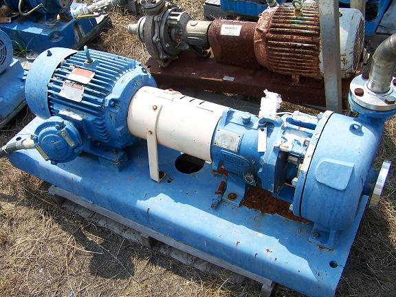 Used Durco stainless steel centrifugal pump.  Size: 2K2 X 2P-10/10