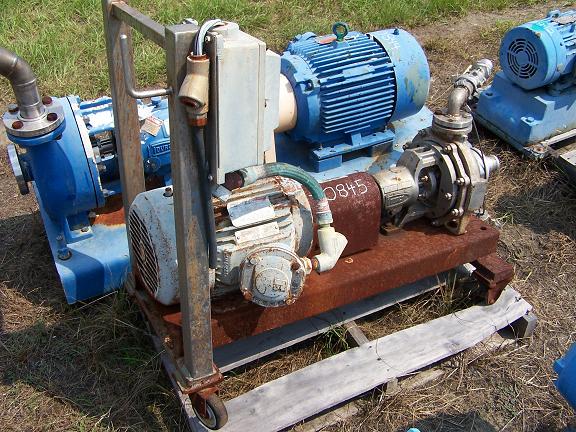 Used Durco Alloy centrifugal pump.  Size: 1.5 X 1 X 8