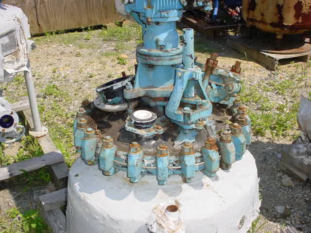 Used Pfaudler 20 gallon glass lined reactor.