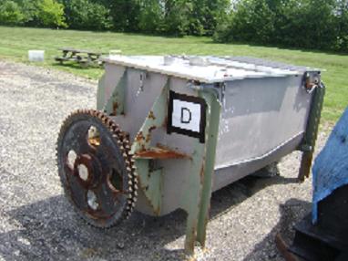 Used 80 cu. ft. working capacity American Process Double Ribbon Blender
