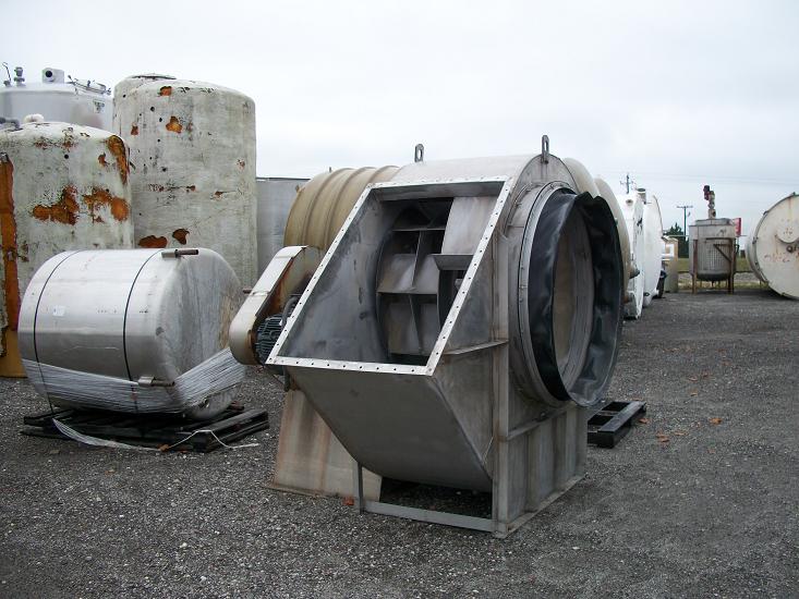 Used New York Blower 50 HP 3/60/460 volt.  Size 498 II.  Shop #V-3969-100.