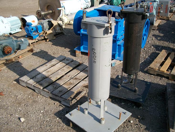 Used CUNO Inc.  Stainless steel cartridge filter