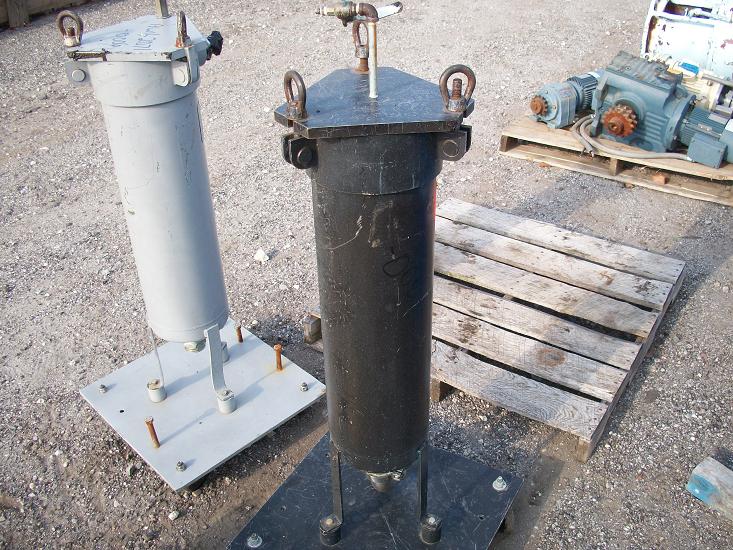 Used CUNO Inc.  Stainless steel cartridge filter