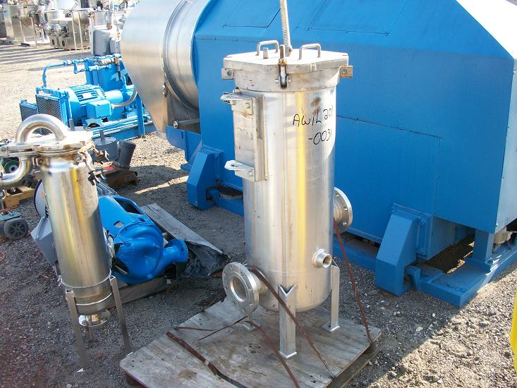 Used Fulflo 304 stainless steel cartridge filter