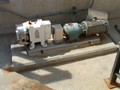 Used Pureflo lobe pump. T-316 S/S construction. Model 25200-1910VMID