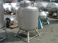 Used Allegheny Bradford 660L (200 gallon) vert T-316 S/S pressure tank