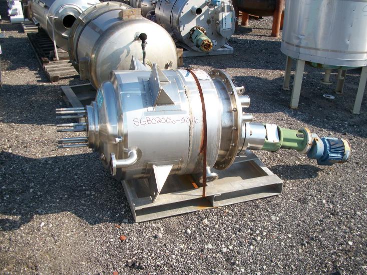 Used Precision Stainless Inc.  Approximately 50 gallon T-316L S/S Kettle