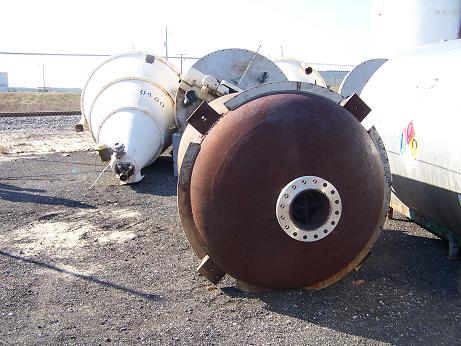 Used Lucey Boiler approximately 1000 gallon vertical C/S heavy duty