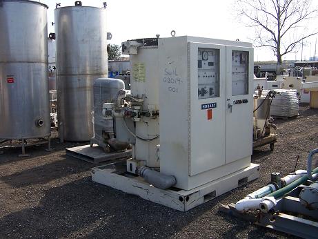Used Hobart skidded 400HP vertical 60/400HZ frequency converter