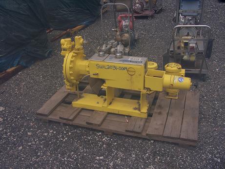 Unused Milroyal high performance diaphragm liquid end 316S/S metering pump