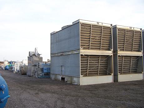 Used Baltimore Aircoil Company (BAC) 860 Nominal ton cooling tower.  Model