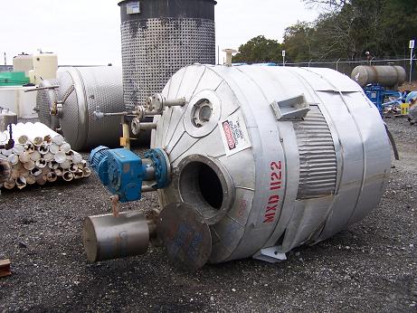 Used Expert Industries approximately 700 gallon 304L S/S Reactor