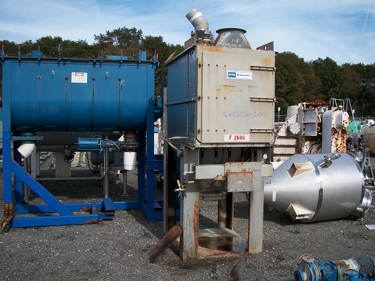 Used DCE 215 sq. ft. Dalamatic cased dust collector. Type 143