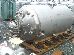 Used Precision Stainless Inc approximately 1000 T-316L S/S reactor