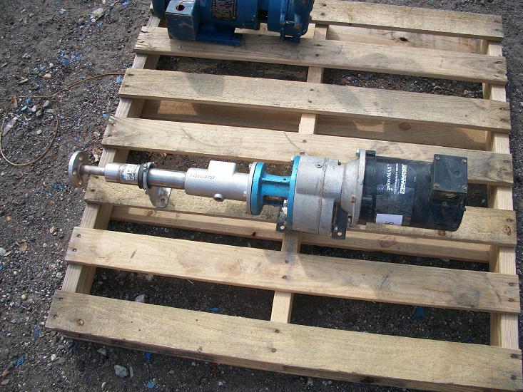 Used Moyno Metering/Dosing Pump.  Model B4100BSSF3-SAA-300.  316 stainless