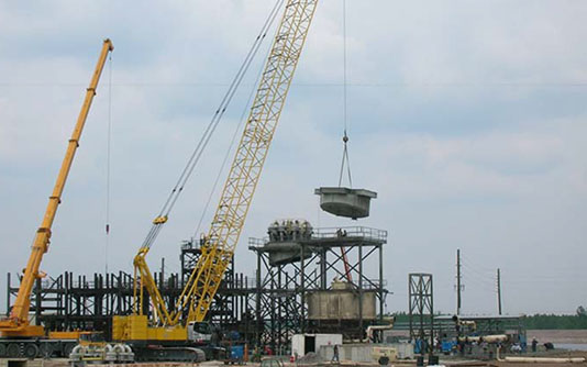 dhg contracting dupont plant dismantlement reassembly