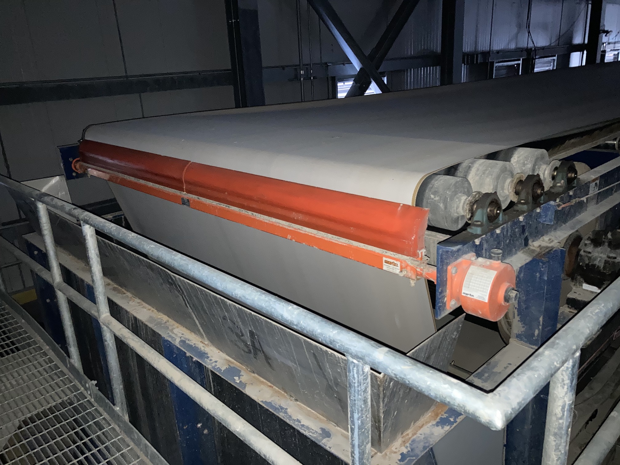 Used FLSmidth Model 3M54 EmicoExtractor 54 sqm. vacuum belt filter