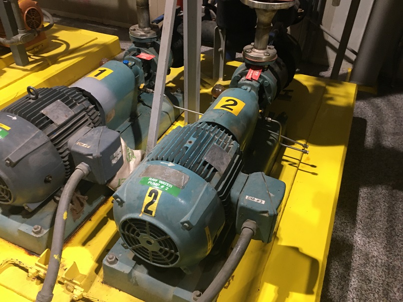 Used Goulds Pumps Inc. Model 3196, 2X3X6 centrifugal pump DHG Used