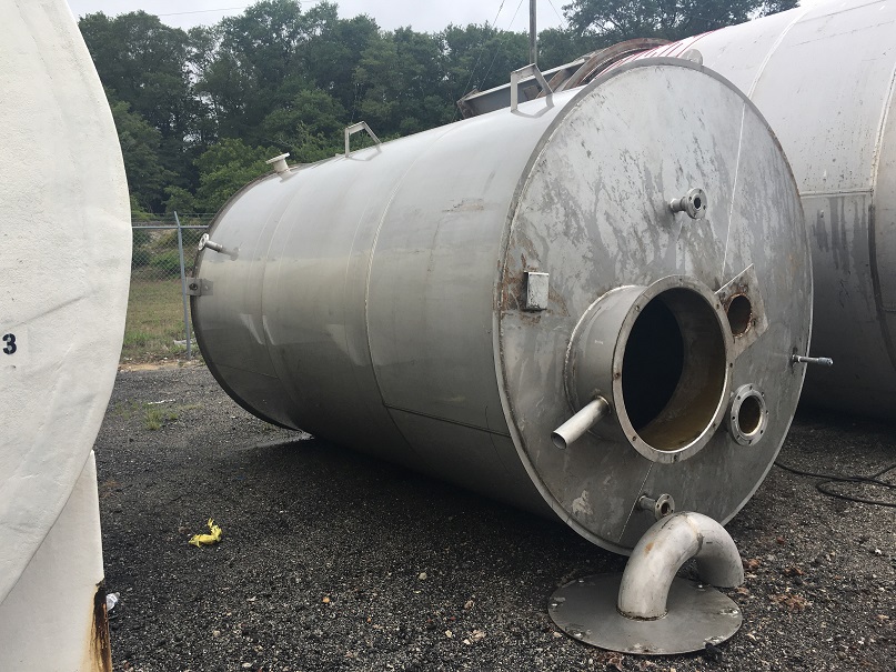 Used Savannah Tank & Mfg. Inc approximately 5,950 gallon 316L SS Tank