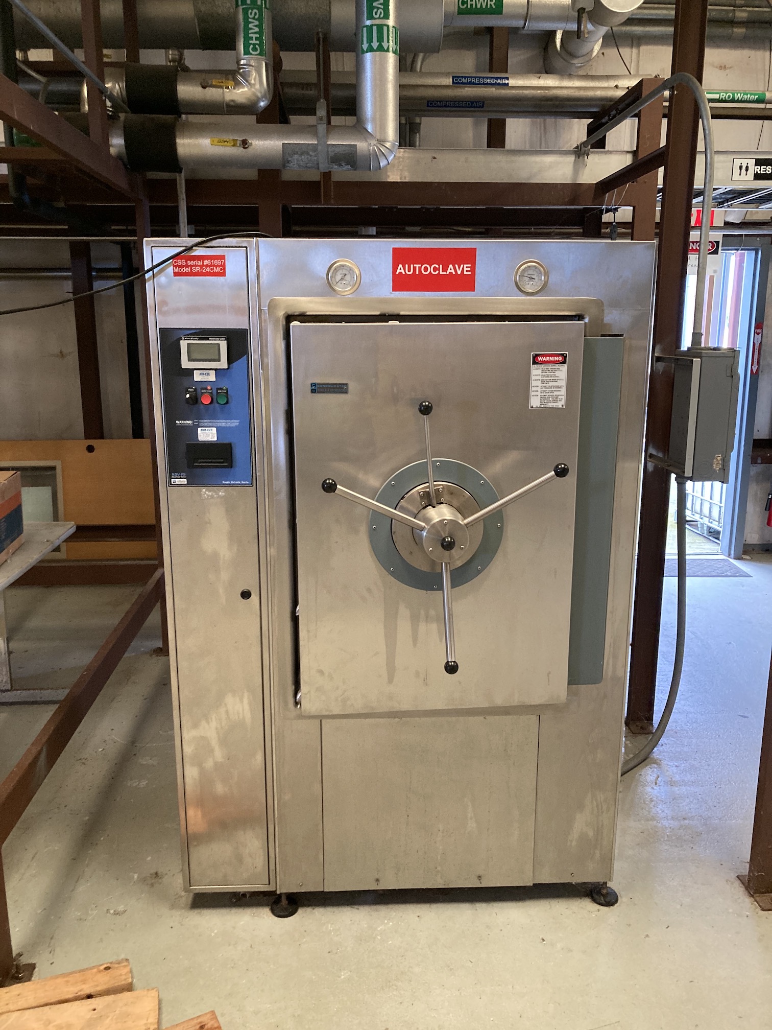Used Industrial Autoclave Equipment D.H. Griffin Used Equipment