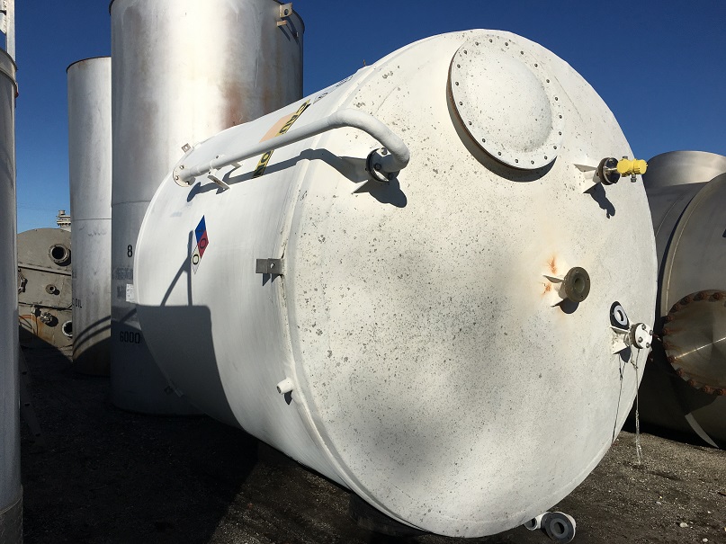 Used Industrial Fiberglass Storage Tanks